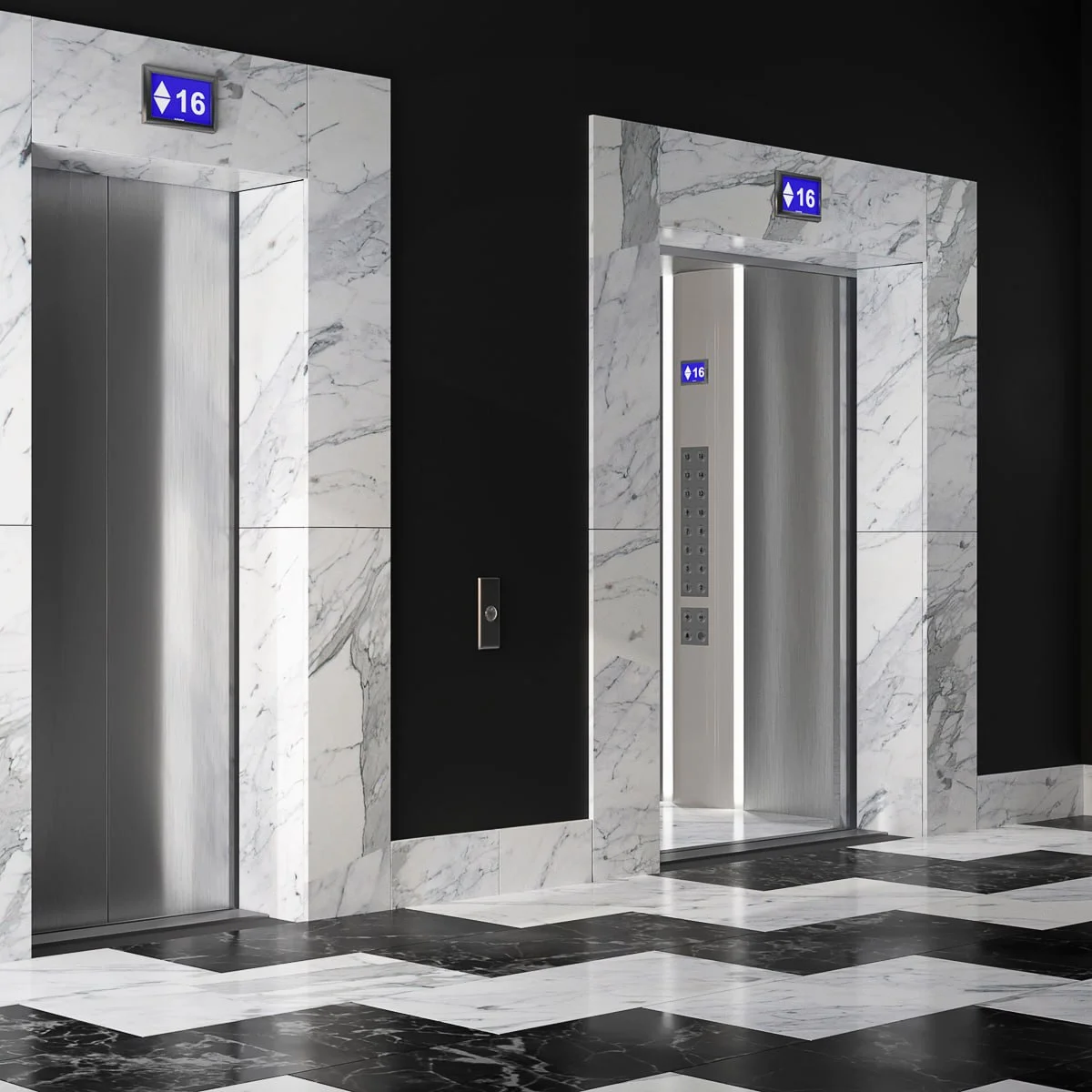 Lift cargo and passenger